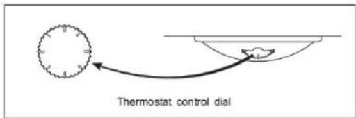 CANDY CCG1S518EWH - Temperature setting - 1