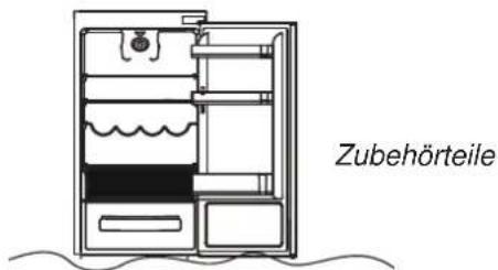 CANDY CBBML18EK - Frischezone im Kühlraum - 1