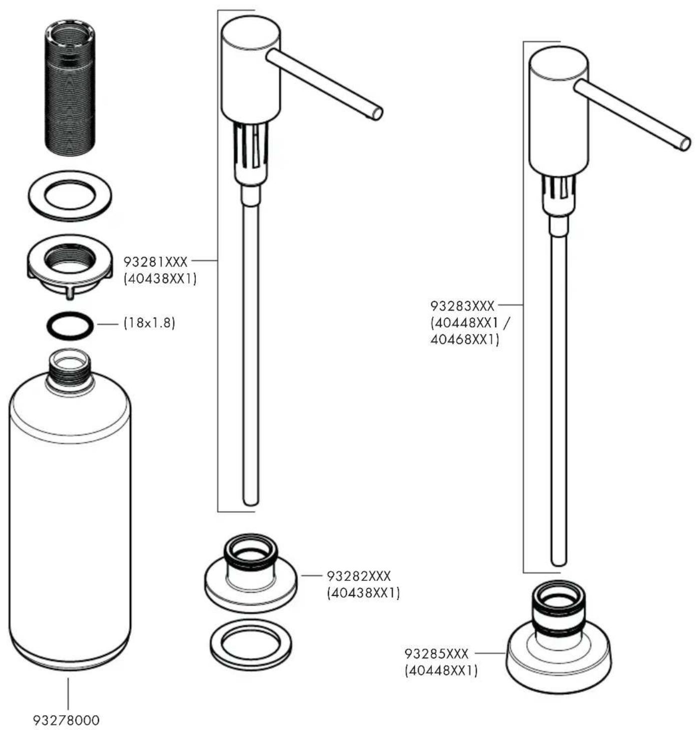 Hansgrohe Talis 40448671 - Datos tecnicos - 1