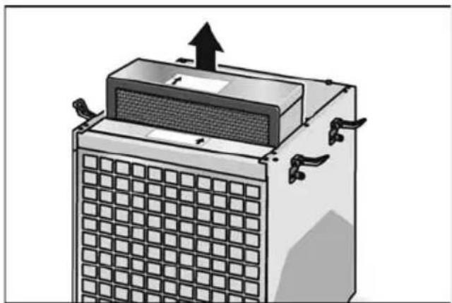 Flex VAC 800-EC - Inserimento o sostituzione del filtro Prefiltro in non tessuto G3 - 6