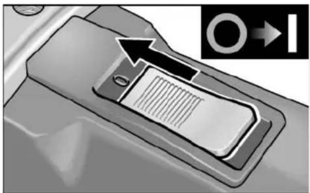 Flex L 12-3 100 WET - Brief operation without engaged switch rocker - 1