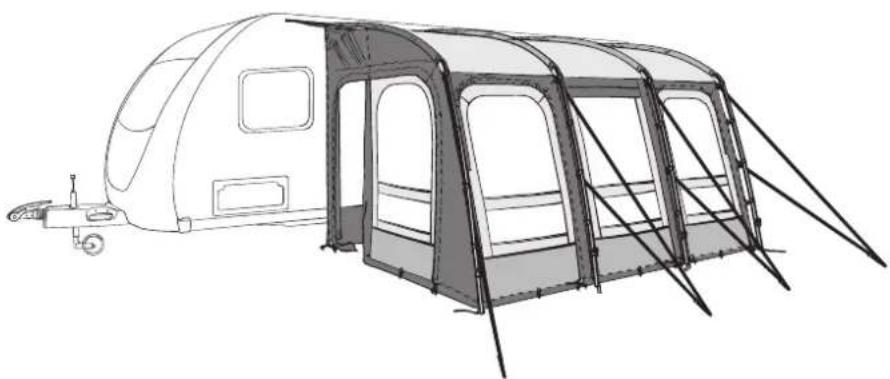 DOMETIC Rally Pro 200 - TENTS &amp; EQUIPMENT POLED AWNING TENTS - 1