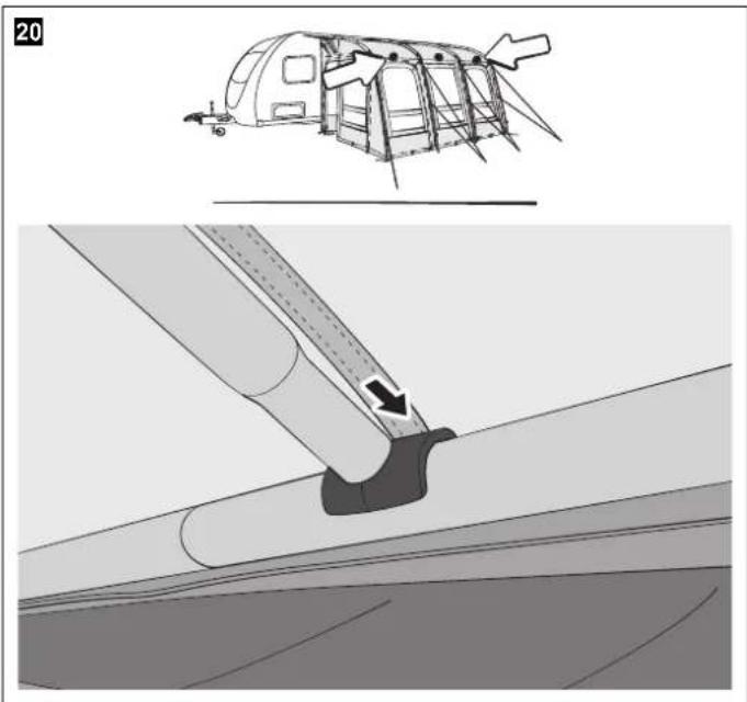 DOMETIC Rally Pro 200 - TENTS &amp; EQUIPMENT POLED AWNING TENTS - 21