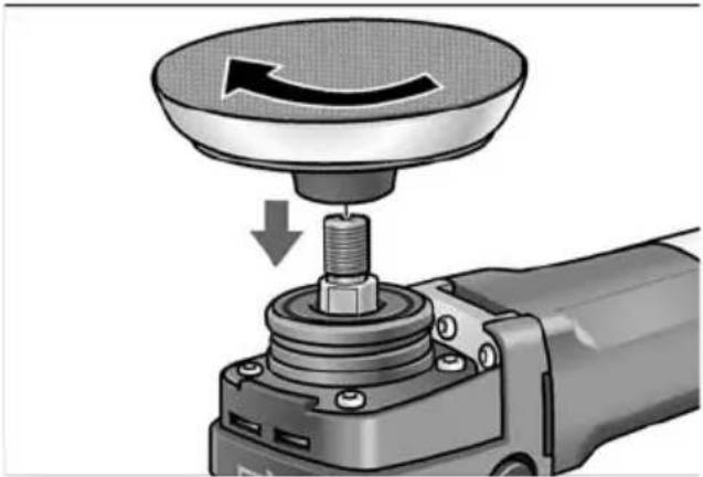 Flex L 1503 VR - Sujetar o cambiar el alojamiento para la herramienta - 1