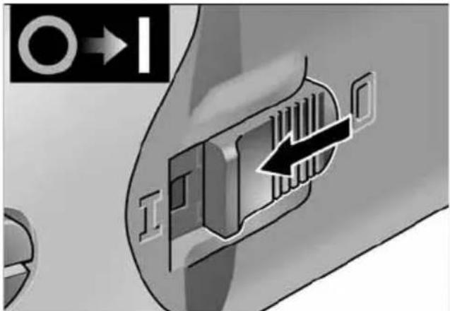 Flex XFE 7-12 80 - Zapnutí a vypnutí - 1