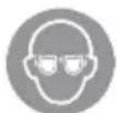 Flex LE 12-3 100 WET - Symboles apposés sur l'appareil - 2