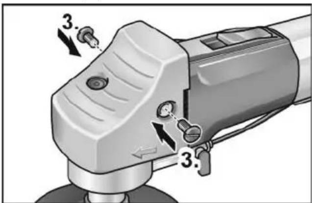 Flex LE 12-3 100 WET - Remove the bail handle - 2
