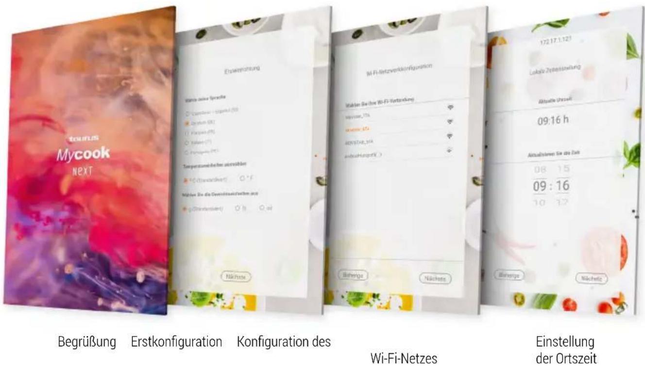 TAURUS Mycook Next - Inbetriebnahme und Erstkonfiguration von Mycook Next - 1