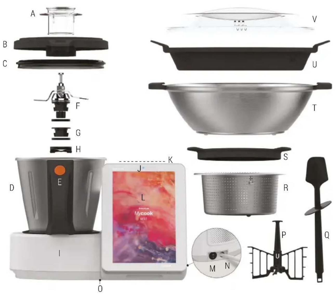 TAURUS Mycook Next - Verpackungsinhalt Mycook Next - 1