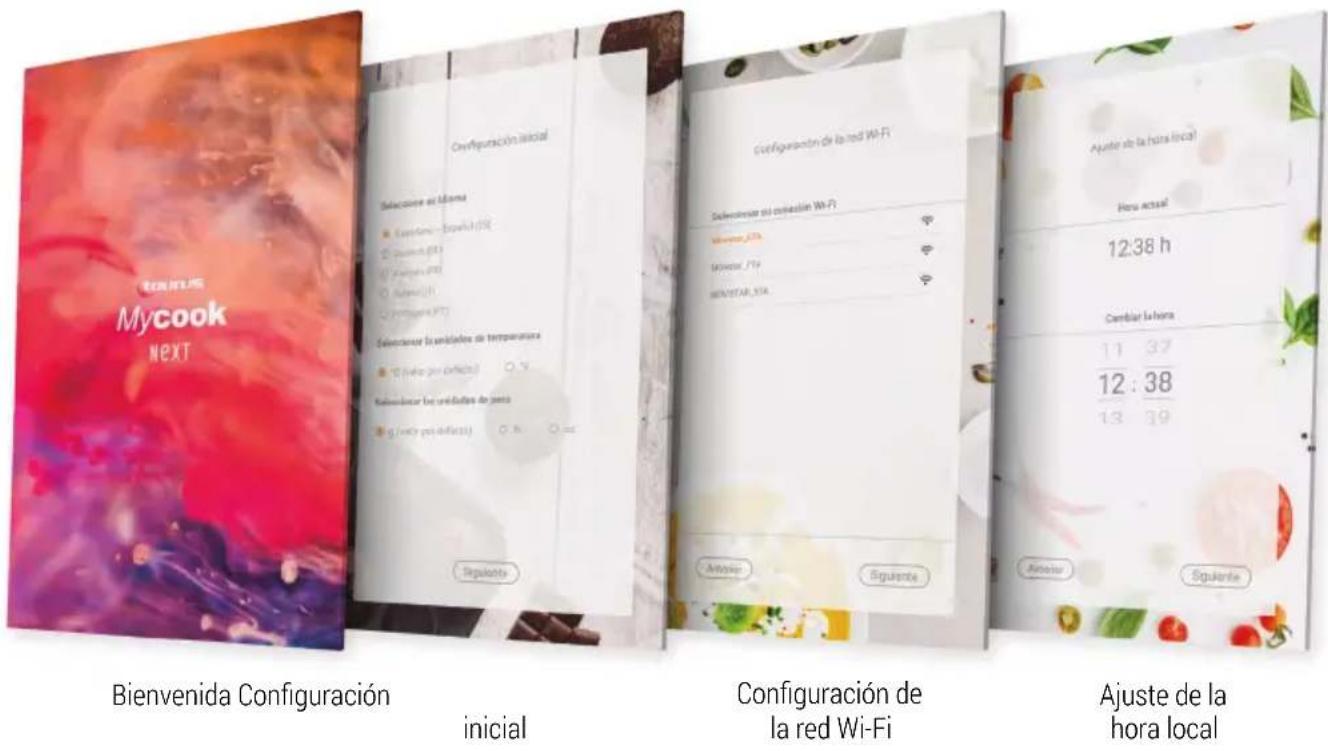 TAURUS Mycook Next - Puesta en marcha y configuración inicial de Mycook Next - 1
