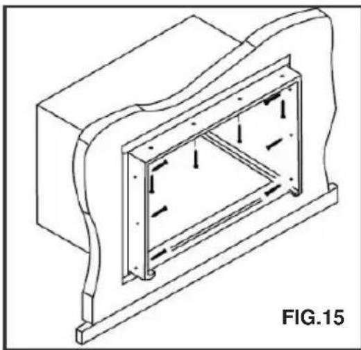 Friedrich Chill Premier CCF05B10B - INSTALLATION ET ASSEMBLAGE - AU TRIVERS D'UN MUR (suite) - 2