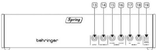 BEHRINGER Spring Reverberation 646 - GARANTIE LIMITÉE - 3