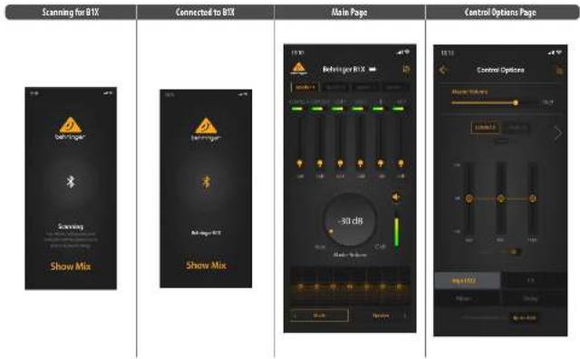 BEHRINGER B1X - Setting Up the Show Mix App Connection - 10