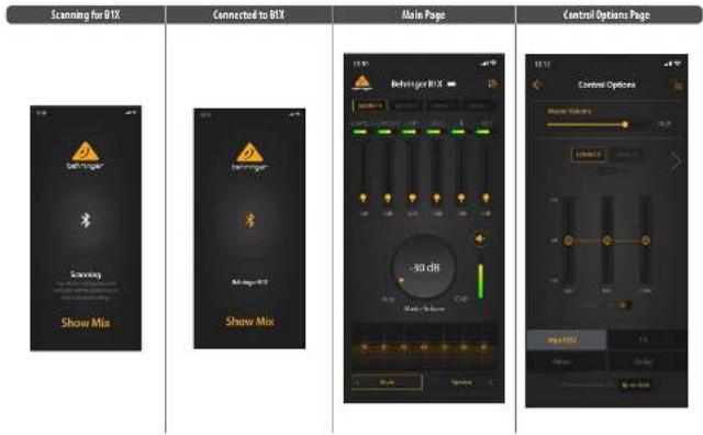 BEHRINGER B1X - Setting Up the Show Mix App Connection - 6