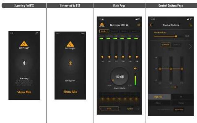 BEHRINGER B1X - Setting Up the Show Mix App Connection - 3