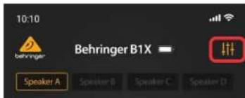 BEHRINGER B1X - Utilisation de l'App Show Mix - 1