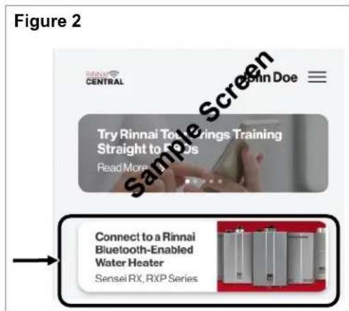 Rinnai RX130iN - Option 1: Adjust Parameter Settings Using a Bluetooth-Capable Smart Device - 3