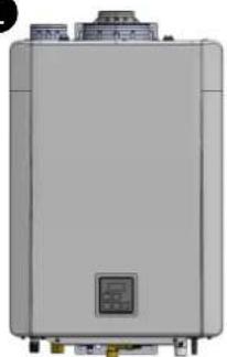 Rinnai RXP160iN - Éléments fournis - 1