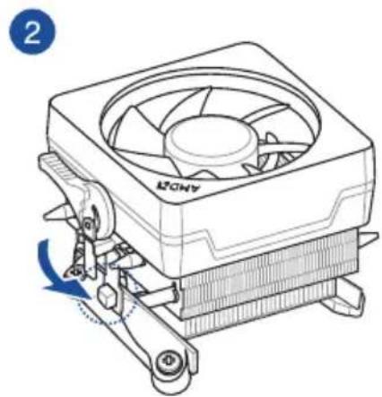 ASUS ProArt B550-CREATOR - Ventilateur du processeur - Type 1 - 2