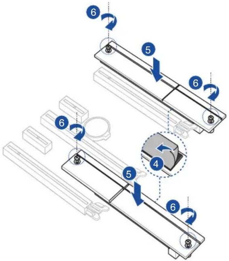 ASUS ProArt B550-CREATOR - - Pour installer un module M.2 en utilisant le loquet amovible M.2 Q-Latch - 4