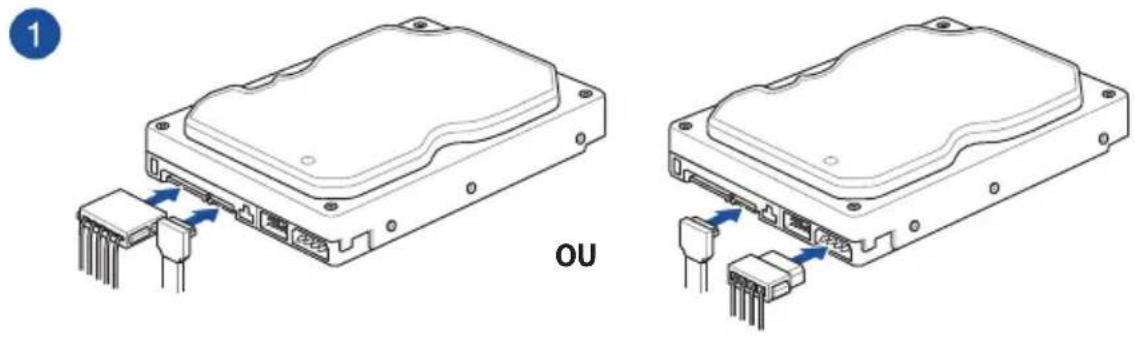 ASUS ProArt B550-CREATOR - Connexion de périphériques SATA - 1