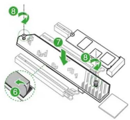 ASUS TUF GAMING B550M-PLUS WIFI II - InstallerunecarteM.2 - 4