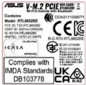 ASUS TUF GAMING B550M-PLUS WIFI II - Déclaration simplifiée de conformité del'UE - 3