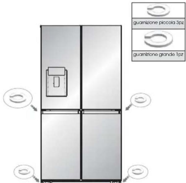 HISENSE RQ760N4SBFE - Allineare le Porte (se necessario) - 1