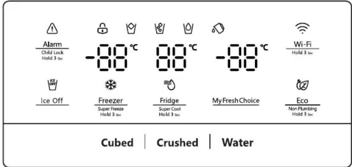 HISENSE RQ760N4SBFE - Panel de Control - 1
