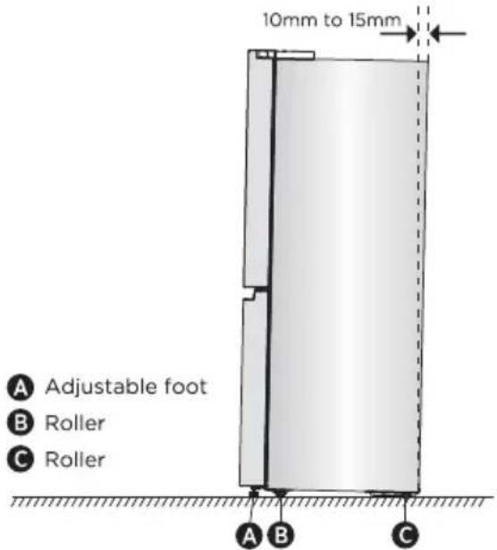 HISENSE RQ760N4SBFE - Level Refrigerator if needed - 1