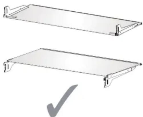 HISENSE RQ760N4SBFE - Limpiar las piezas del estante - 1