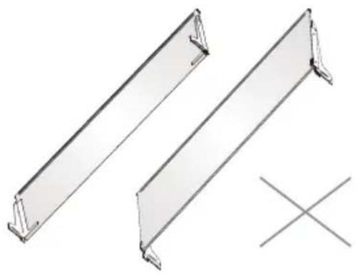 HISENSE RQ760N4SBFE - Shelf parts clean - 2