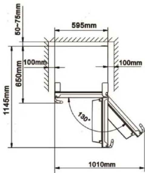 HISENSE RL415N4AWC - Let op! - 2