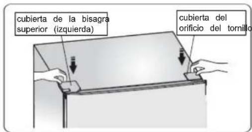 HISENSE RL415N4AWC - Invertir la puerta - 21