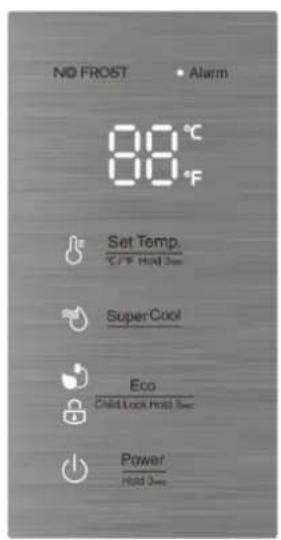 HISENSE RL415N4AWC - Display controls - 2