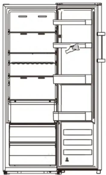 HISENSE RL415N4AWC - Interior cleaning - 1