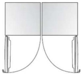 HISENSE RL415N4AWC - Installing refrigerators in pairs - 1