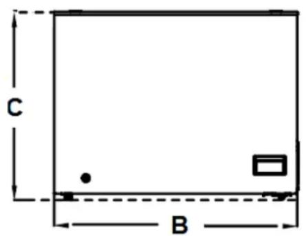 PKM GT300E - Space requirement - 1