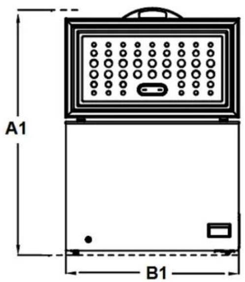 PKM GT300E - Space requirement - 3