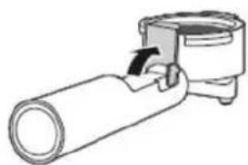 Emerio ES-131287 - Functie van de filterborgklem - 1