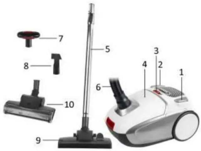 Emerio VE-110452.18 - PARTS AND ACCESSORIES - 1