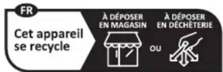 BOMANN TA 6070 CB - Signification du symbole « Poubelle » - 3