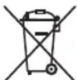 BOMANN TA 6070 CB - Significado del symbolo "Cubo de basura" - 1