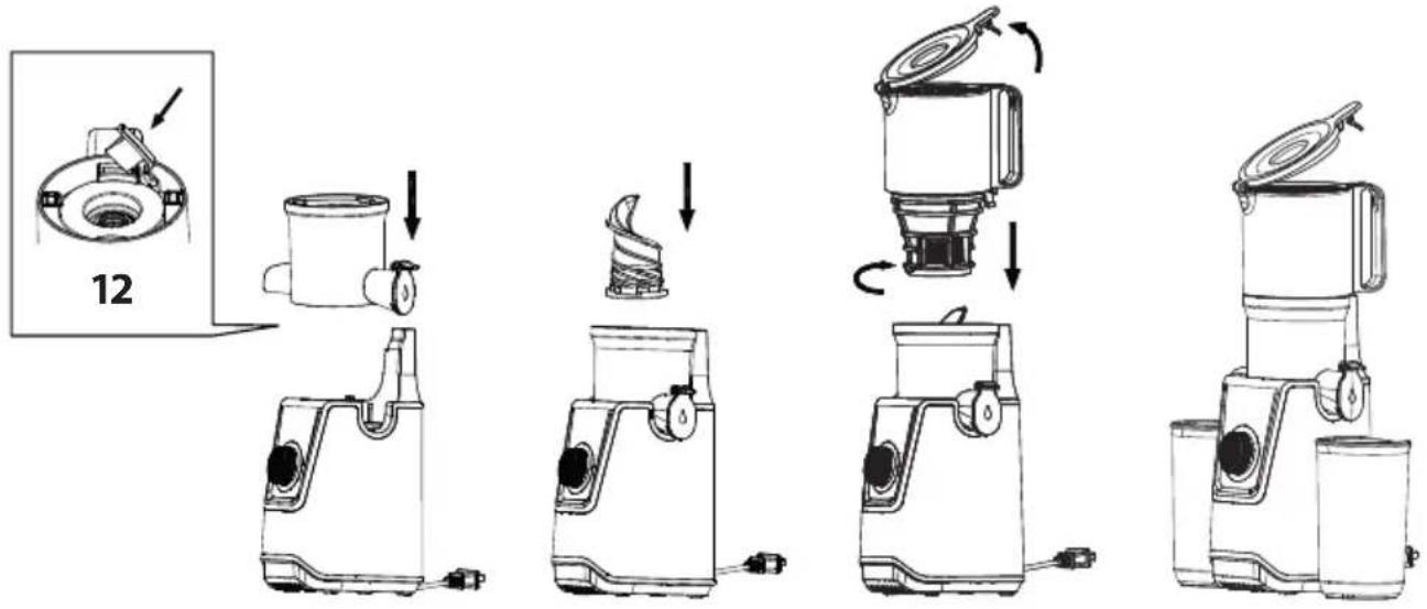 CASO Juice Fit - 2.3Assembling - 1