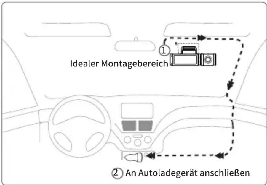 AZDome M550 Pro - Dashcam verwenden - 1