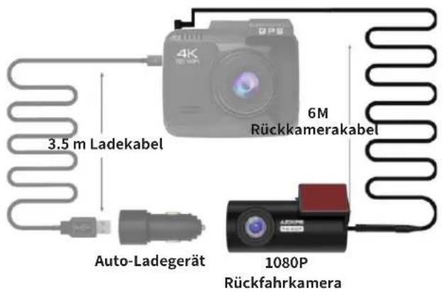 AZDome GS63Pro - Installieren der Rückfahrkamera - 2