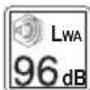 Grizzly BRM 46-144 A-OHV Q-360° - Symbolen op het apparaat - 8