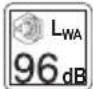 Grizzly BRM 46-144 A-OHV Q-360° - Symbols on the device - 14