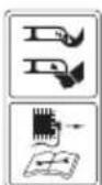 Grizzly BRM 46-144 A-OHV Q-360° - Simboli grafici sull'apparecchio - 5