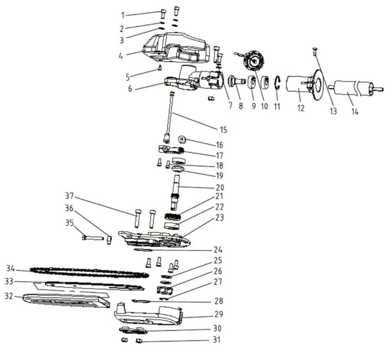 Grizzly EHS 900 L-Set - Explosionszeichnungen • Exploded Drawings Vues éclatées • Explosietekeningen • Disegni esplosi Designação de explosão • Planos de explosión Rysunki eksplozyjney • Nákresy explozi Nákresy explózií - 2